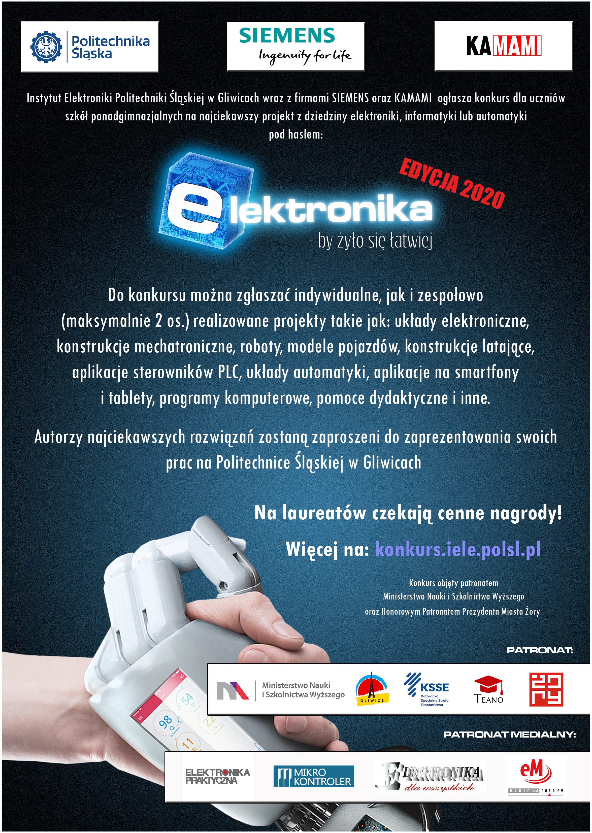 Konkurs "Elektronika - by żyło się łatwiej" (Edycja 2020)